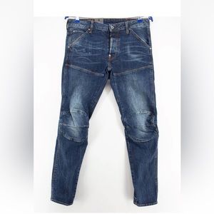 G-STAR RAW Blue 5620 3D Slim Hadron Stretch Denim